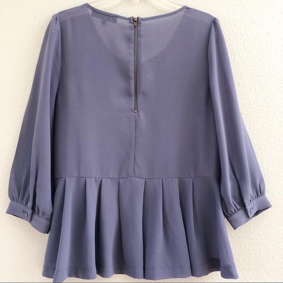 Elodie 3/4 Sleeves Blouse. Sz small. - Picture 6 of 7